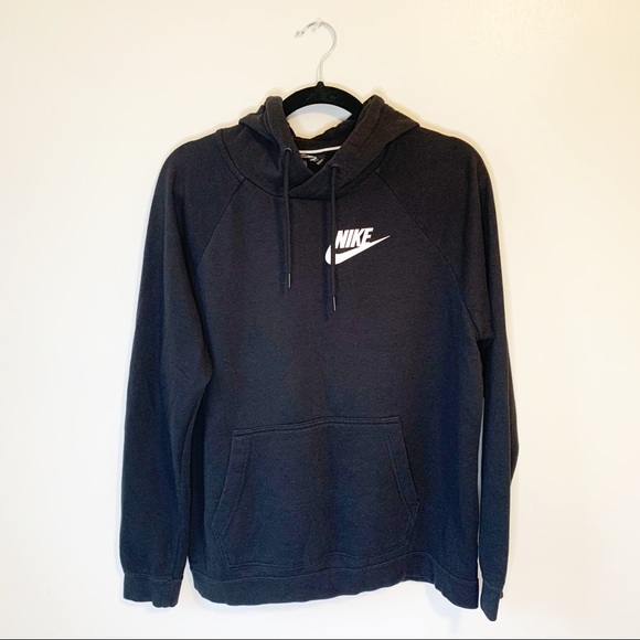 Nike Sweaters - Nike Black Pull Over Hoodie Sweater